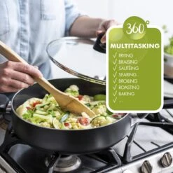 GreenPan Memphis Pannenset - 20-delig - Zwart - Inductie - PFAS-vrij -Keukengerei Winkel 1200x1200 61