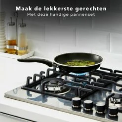 Cheqo® PRO 3-Delige Koekenpannenset - Koekenpan Set - Pannenset - Geperst Aluminium - Geschikt Voor Gas, Elektrisch, Keramisch, Halogeen Koken 11 Cheqo® PRO 3-Delige Koekenpannenset - Koekenpan Set - Pannenset - Geperst Aluminium - Geschikt Voor Gas, Elektrisch, Keramisch, Halogeen Koken -Keukengerei Winkel 1200x1200 659