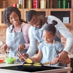 Professionele Koekenpan - Inductie - Voor Eieren / Pannekoeken / Hamburgers - Bakpan - Pan Voor 4 Eieren - Crepe Maker - Pannenkoekenmaker - Braadpan - Anti Aanbaklaag -Keukengerei Winkel 1200x1200 700