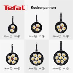Tefal Ultimum - Pannenset - 3 Stuks | Koekenpan 24cm | Koekenpan 28cm | Wokpan 28cm | INDUCTIE - PFAS-vrij -Keukengerei Winkel 1200x1200 854