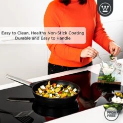 Westinghouse Performance Series - Koekenpan Inductie 28cm - Zwart - Geschikt Voor Alle Warmtebronnen Inclusief Inductie En Ovenbestendig 14 Westinghouse Performance Series - Koekenpan Inductie 28cm - Zwart - Geschikt Voor Alle Warmtebronnen Inclusief Inductie En Ovenbestendig -Keukengerei Winkel 1200x1200 884