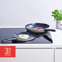 BRABANTIA INDU+ Koekenpan - Keramische Antiaanbaklaag - Ø 24 Cm - Inductie - Pfas Vrij -Keukengerei Winkel 1200x1200 927