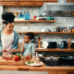 BIKO - Smile Pannen 8 Delige Pannenset - Braadpan - Zwart -Keukengerei Winkel 1200x1200 93