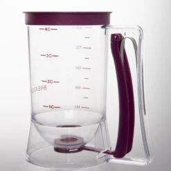 Merkloos Joyful-things Pancake Pan - Inclusief Deegdispenser- Pancake Set- Pan-Crêpemaker/Pannenkoeken- 7 Kop Marmeren Anti Laag -Keukengerei Winkel 1200x1200 941