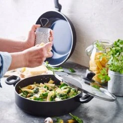 Greenpan Torino Keramische Hapjespan - 28 Cm - Met Glazen Deksel -Keukengerei Winkel 1200x1200 980