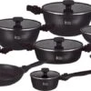 Royal Swiss® Pannenset - 33 Delig - Keramisch - Inductie - Afneembare Handgrepen - Geschikt Voor Oven - Zwart 1 Royal Swiss® Pannenset - 33 Delig - Keramisch - Inductie - Afneembare Handgrepen - Geschikt Voor Oven - Zwart -Keukengerei Winkel 1200x450 1