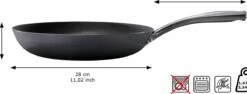 Skottsberg Koekenpan Cast Iron 28 Cm Gietijzer -Keukengerei Winkel 1200x459 2
