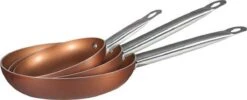 Merkloos Koekenpanset Copper Plus 20, 24 En 28 Cm -Keukengerei Winkel 1200x488