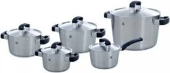 BK Conical Cool Glas Pannenset - 5-delig - Glazen Deksels - Geschikt Voor Alle Warmtebronnen -Keukengerei Winkel 1200x518 1