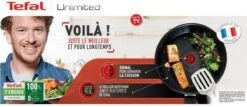 Tefal Unlimited + Induction Hoogwaardig Titanium Koekenpan - 28 Cm 13 Tefal Unlimited + Induction Hoogwaardig Titanium Koekenpan - 28 Cm -Keukengerei Winkel 1200x521