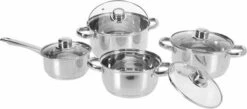 Excellent Houseware Pannenset RVS 8 Delig - -Keukengerei Winkel 1200x531