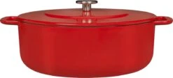 Combekk Sous Chef Gietijzeren Braadpan - 28cm - Rood -Keukengerei Winkel 1200x544 4