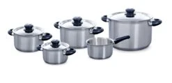 BK Karaat+ Pannenset - 5-delig - RVS – Geschikt Voor Alle Warmtebronnen -Keukengerei Winkel 1200x579