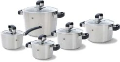 BK Conical Cool Glas Pannenset - 5-delig - Glazen Deksels - Geschikt Voor Alle Warmtebronnen -Keukengerei Winkel 1200x620 2