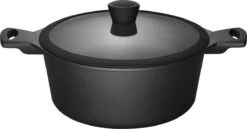 Sola Braadpan Fair Cooking - Ø 28 Cm - Zwart/wit - Aluminium - Antiaanbaklaag