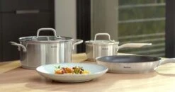 Tefal Virtuoso Pannenset 5 Delig - Hoge Kookpan Ø 22 Cm + Steelpan Ø 16 Cm + Kookpannen Ø 18/20/24 Cm -Keukengerei Winkel 1200x634