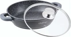 Cheffinger 28cm Lage Kookpot / Braadpan - CF-SC28 -Keukengerei Winkel 1200x637 8