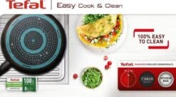 Tefal Sauteerpan Cook & Clean 26 Cm Aluminium Zwart -Keukengerei Winkel 1200x660 4