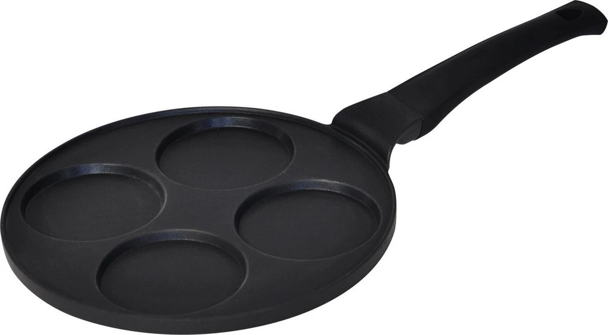 Cheffinger Crêpemaker Pancake - Ø 26 Cm - Geschikt Voor Inductie - Koudgreep - Zwart 4 Cheffinger Crêpemaker Pancake - Ø 26 Cm - Geschikt Voor Inductie - Koudgreep - Zwart - Afbeelding 3