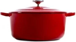 BK Bourgogne Braadpan Ø 20 Cm - Rood - Gietijzer - Inductie -Keukengerei Winkel 1200x666 10