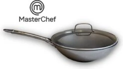 MasterChef / Jumbo - Wokpan - Met Glazen Deksel - 28 Cm - Inductie -Keukengerei Winkel 1200x671