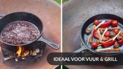 Chefarone Gietijzeren Pan - 2-in-1 Braadpan Inclusief Deksel - Geschikt Voor Alle Warmtebronnen -Keukengerei Winkel 1200x675 36