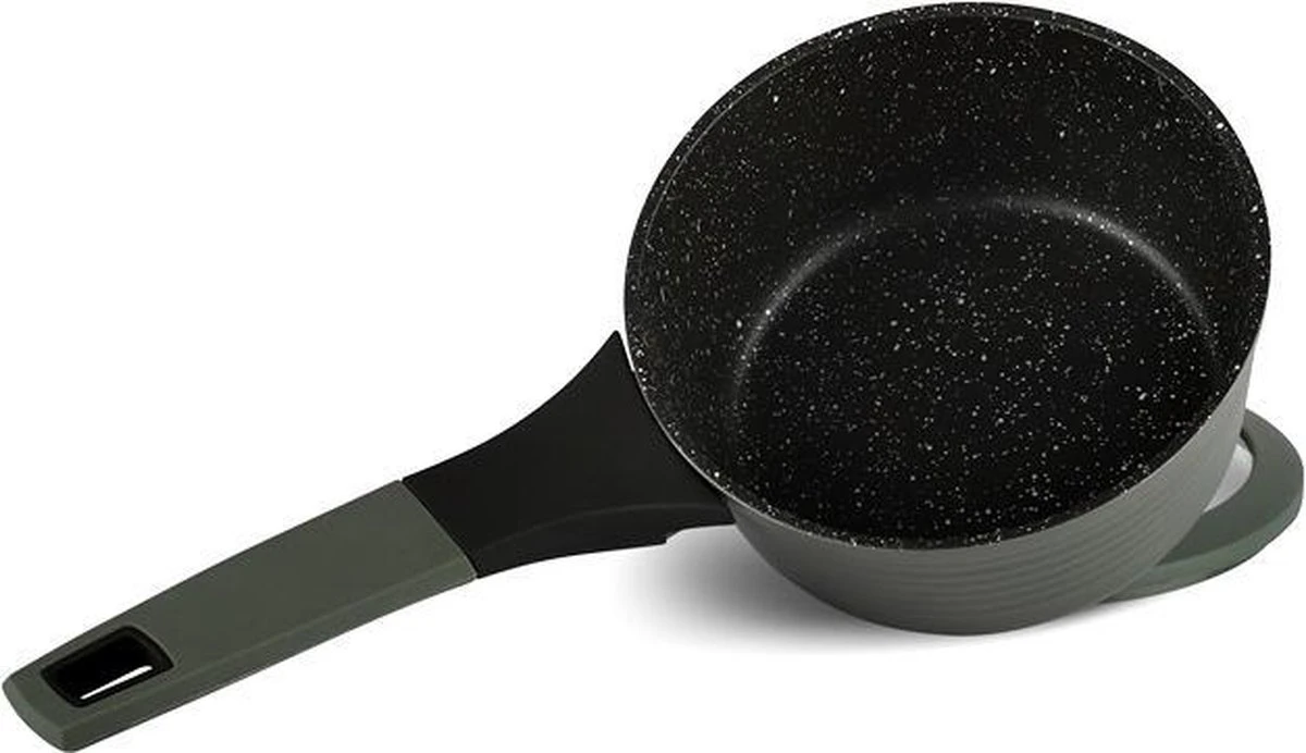 Edënbërg Green Line - 12-delige Luxe Pannenset Van Gesmeed Aluminium - Keramische/Marmeren Coating 10 Edënbërg Green Line - 12-delige Luxe Pannenset Van Gesmeed Aluminium - Keramische/Marmeren Coating - Afbeelding 8