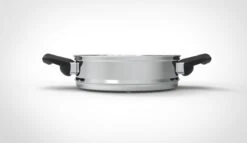 Royal Swiss Snelkookpan / Couscous Pan - 2 In 1 - 10 Liter - Ø 26 Cm - RVS - Inductie - Automatische Sluiting -Keukengerei Winkel 1200x693 3