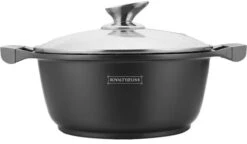 Royalty Line - Marble Soep/braadpan - Met Glazen Deksel Zwart - 20 CM. RL-BS20ML 16 Royalty Line - Marble Soep/braadpan - Met Glazen Deksel Zwart - 20 CM. RL-BS20ML -Keukengerei Winkel 1200x701