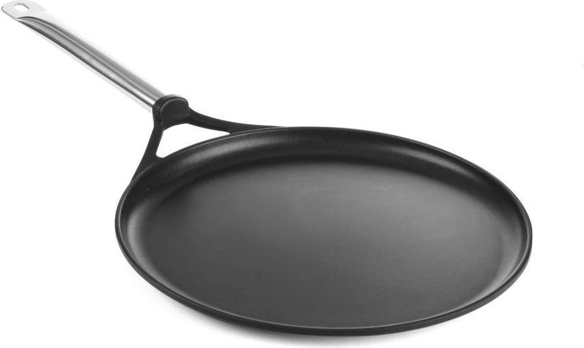 Hendi Pannenkoekenpan Gietaluminium - Professionele Crêpe Pan - Ø32x(H)2cm - Bodem: Ø26cm 2 Hendi Pannenkoekenpan Gietaluminium - Professionele Crêpe Pan - Ø32x(H)2cm - Bodem: Ø26cm