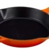 Le Creuset Ronde Hoge Skillet 26cm Oranjerood -Keukengerei Winkel 1200x716