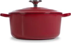 BK Bourgogne Braadpan Ø 20 Cm - Rood - Gietijzer - Inductie -Keukengerei Winkel 1200x722 9