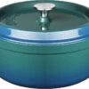 Sola Braadpan Gietijzer - Ø 24 Cm - Blauw/groen - Gietijzer - Extra Zware Bodem -Keukengerei Winkel 1200x733 3