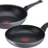 Tefal Easy Plus Pannenset - Koekenpan Ø 24 Cm + Wokpan Ø 28 Cm - Niet Geschikt Voor Inductie -Keukengerei Winkel 1200x735