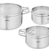 Tefal Nordica Pannenset 3 Delig - Steelpan Ø 16 Cm & Kookpan Ø 20 + Ø 24 Cm -Keukengerei Winkel 1200x736