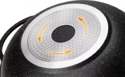 Cheffinger | Luxe Wokpan Met Deksel | 36CM | Alle Warmtebronnen | Oriental -Keukengerei Winkel 1200x737