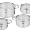 Tefal Nordica Pannenset 4 Delig - Steelpan Ø16 Cm & Kookpan Ø 18 + Ø 20 + Ø 24 Cm -Keukengerei Winkel 1200x739