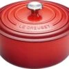 Le Creuset Signature Braadpan - 4,2 L - 24 Cm - Kersenrood -Keukengerei Winkel 1200x751 5