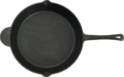 The Windmill Koekenpan Skillet Extra - 31,5 Cm - Gietijzer Zwart -Keukengerei Winkel 1200x754 2