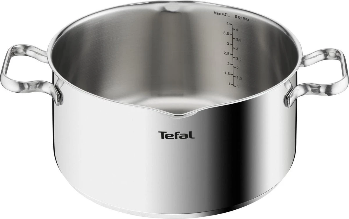 Tefal Duetto 3-delige Kookset - Steelpan Ø 16 Cm, Kookpan Ø 20/24 Cm 9 Tefal Duetto 3-delige Kookset - Steelpan Ø 16 Cm, Kookpan Ø 20/24 Cm - Afbeelding 7