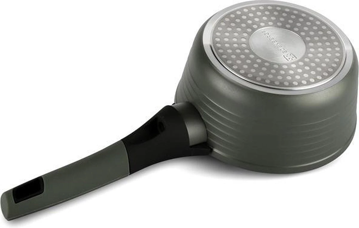 Edënbërg Green Line - 12-delige Luxe Pannenset Van Gesmeed Aluminium - Keramische/Marmeren Coating 4 Edënbërg Green Line - 12-delige Luxe Pannenset Van Gesmeed Aluminium - Keramische/Marmeren Coating - Afbeelding 2