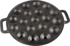 YUGN BLACK Poffertjespan Poffertjesmaker 6 Delige Set - 19 Poffertjes Incl Doseerfles Kwast Poffertjesvork Siliconen Ovenwanten - Platte Onderkant Poffertjespan Inductie Poffertjespan Elektrisch - Cadeau Tip -Keukengerei Winkel 1200x785 2