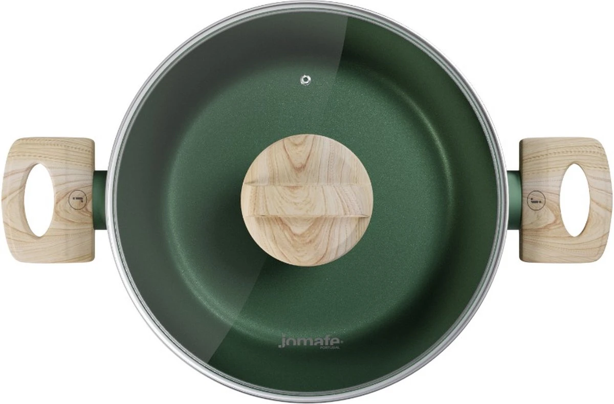 Forest, Braadpan Met Deksel – Ø 16 Cm – 100% Gerecycled Aluminium – Geschikt Voor Alle Warmtebronnen - Duurzame Pan – PFOA Vrij – Sudderpan – Stoofpan – 2.5 L 8 Forest, Braadpan Met Deksel – Ø 16 Cm – 100% Gerecycled Aluminium – Geschikt Voor Alle Warmtebronnen - Duurzame Pan – PFOA Vrij – Sudderpan – Stoofpan – 2.5 L - Afbeelding 6