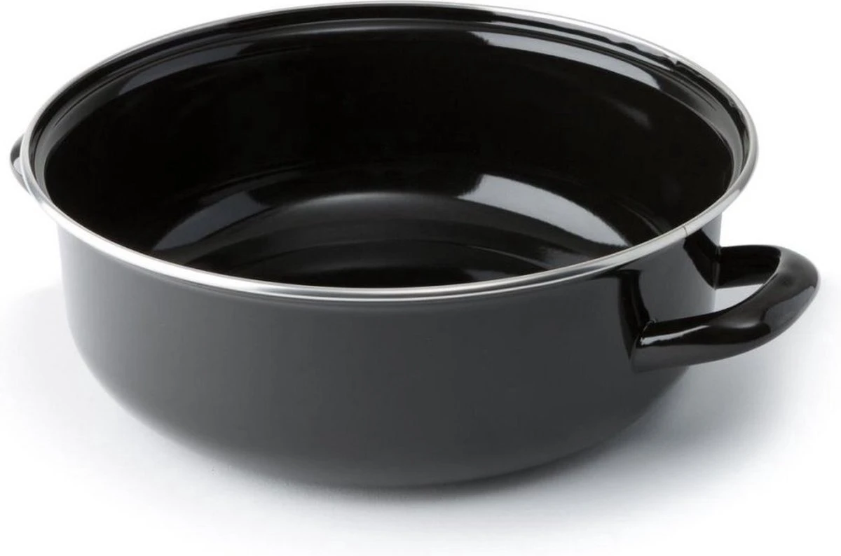 CasaLupo Emaille Braadpan Cooking - ø 26 Cm / 5 Liter 6 CasaLupo Emaille Braadpan Cooking - ø 26 Cm / 5 Liter - Afbeelding 4