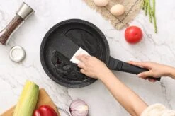 Swiss Pro+ | Set 14 Delige Pannenset | Inductie - Pannensets - Glazen Deksel - Met Afneembare Handgreep - Marmeren Interieur -PFAS-vrij | Black (Zwart) -Keukengerei Winkel 1200x799 100