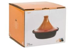 Cosy & Trendy Tajine Zwart / Oranje - Gietijzeren Schaal - Ø25cm - Geschikt Voor Inductie -Keukengerei Winkel 1200x799 149
