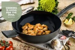 ISENVI Avon Keramische Wok Met Deksel 36 CM - Ergo Greep -Keukengerei Winkel 1200x799 29