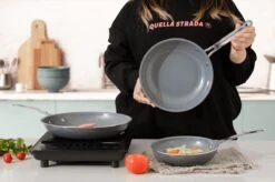 Swiss Pro+ - Koekenpannenset - 3 Delig - Keramisch - Inductie - Milieuvriendelijk - PFAS - PFOA Vrij - Sapphire Green -Keukengerei Winkel 1200x799 44