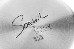 Soenil By ISENVI - Koekenpan Inductie - 24 CM - Keramische Pan - RVS Handgreep -Keukengerei Winkel 1200x800 100