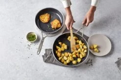 Demeyere Alu Industry 3 Koekenpannenset - Inductie - Pannenset 24 Cm + 28 Cm - Ceraforce Antikleeflaag - PTFE-vrij -Keukengerei Winkel 1200x800 102